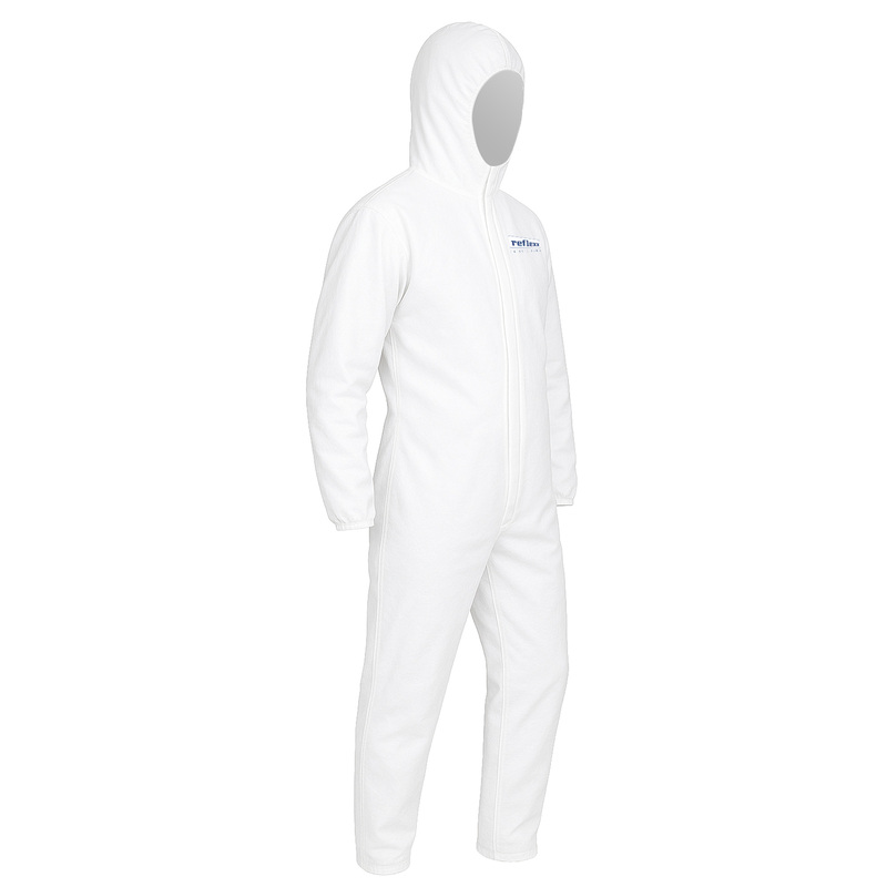 Tuta protezione chimica Cover 56 in PE/PLP taglia XL bianco Reflexx