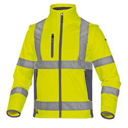 Giacca Softshell Moonlight 2 alta visibilitA' arancio fluo tg.L DeltaPlus