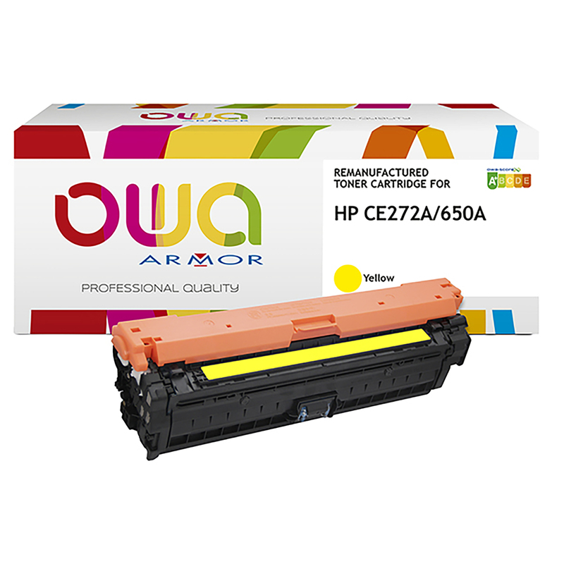 Armor Toner Compatibile per HP CE272A_Giallo_15.000 PAG