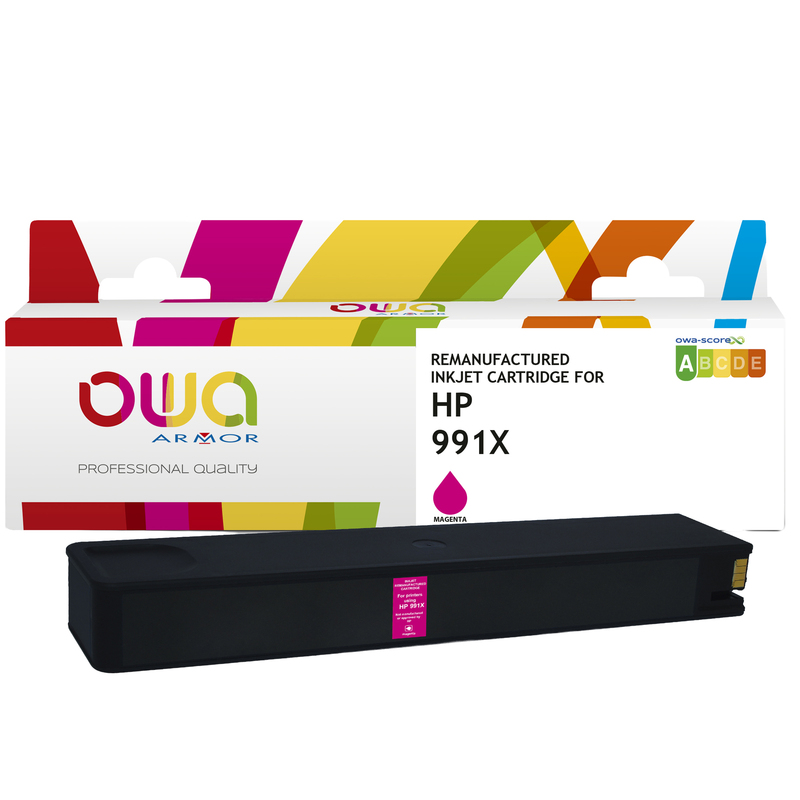 Armor Cartuccia Ink Compatibile per HP M0J94AE Magenta_17.000 pag