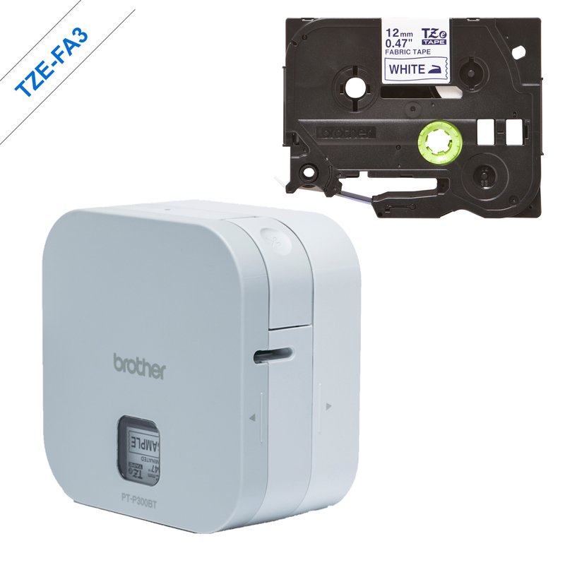 Bundle Brother Etichettatrice PTP300 con 1  nastro TZEFA3