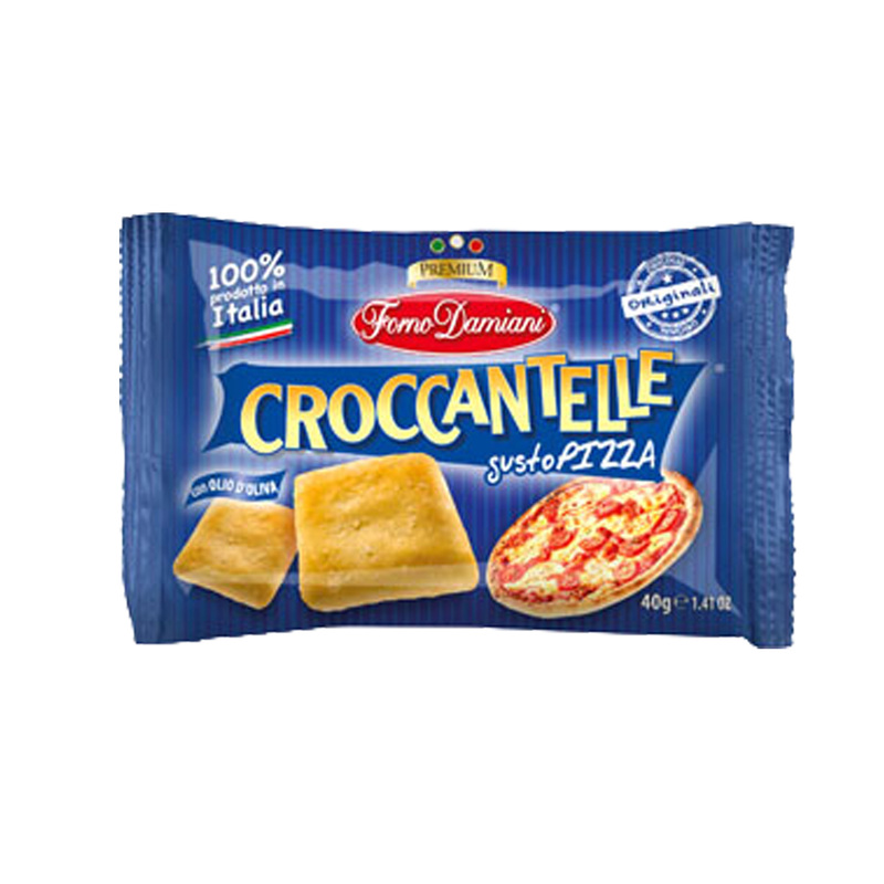 Confezione da 50 Sacchetti 35gr Croccantelle gusto Pizza (delist)