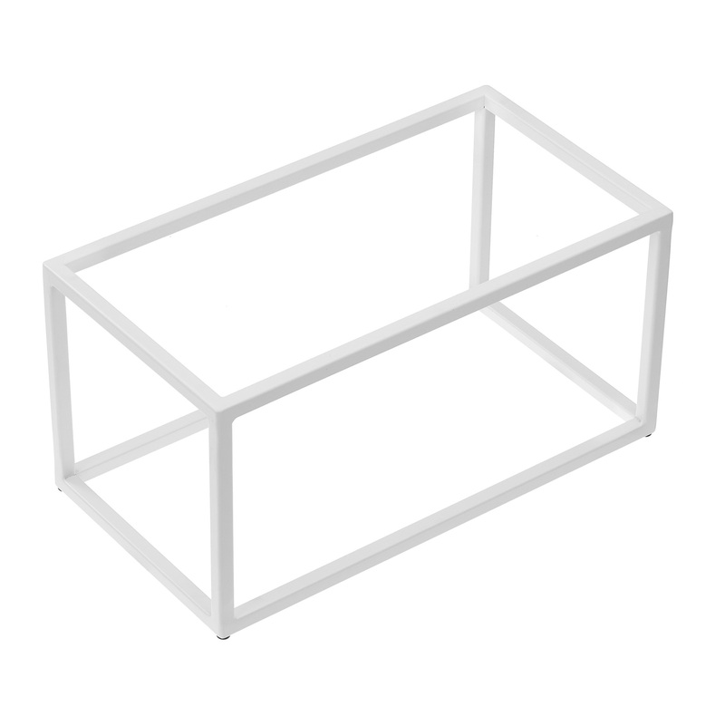 Stand buffet in metallo GN 1/3 - 32,5x17,6x16cm bianco Leone