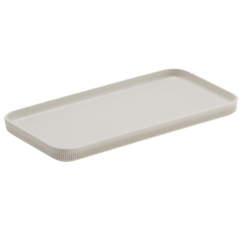 Vassoio buffet Norway 27,5x13,2x1,7cm melamina avorio Leone