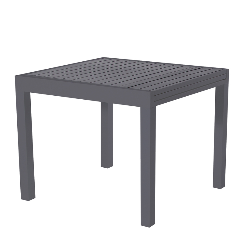 Tavolo Sardegna quadrato 90x90x74cm grigio Verdelook