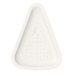 Conf 125 Vassoi pizza  1/8 19x25cm bianco Signor Bio