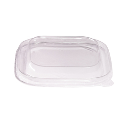 Conf 50 Coperchi per bowl quadrate 600ml trasparente Signor Bio