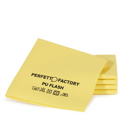Conf 5 Panni in PU flash 34x36cm giallo Perfetto Factory