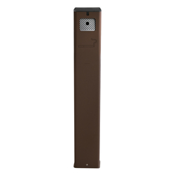 posacenere a colonna con serratura  corten Stilcasa