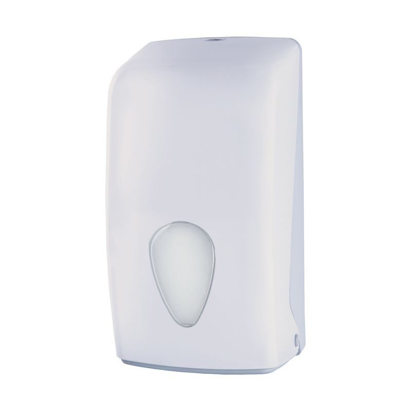 Dispenser carta igienica interfogliata Stileco 500 fogli bianco Medial Internati