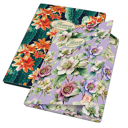 Cartella con elastico 26x35,5x1,2cm Pigna Nature Flowers