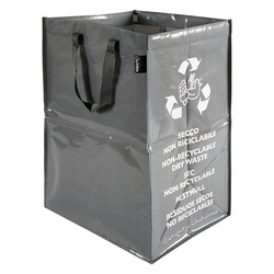 20 sacchi rifiuti 30L 50x60cm 15my HDPE giallo Bio Extrusion