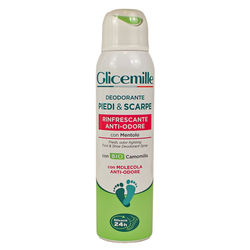 Deodorante spray piedi e scarpe Glicemille 150ml