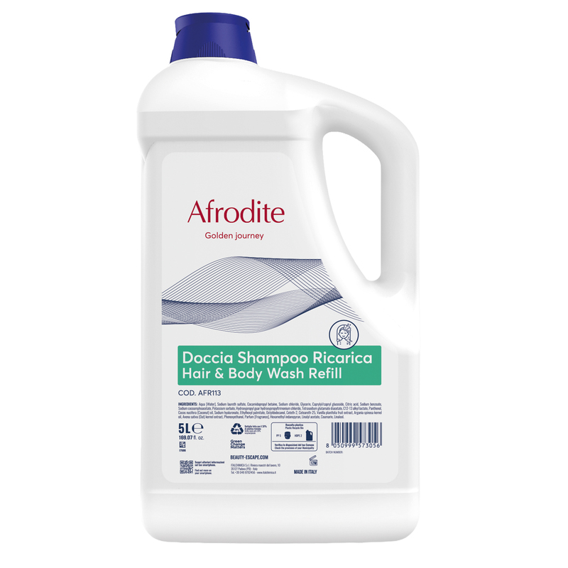 Ricarica doccia shampoo 2in1 Afrodite 5L Beauty Escape