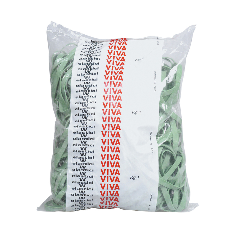 ELASTICO FETTUCCIA VERDE D100 T8 SACCO DA 1KG