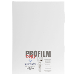 LUCIDI C50 A4 100FG PROFILMCOPY FOTOCOPIE B/N S/RETROFOGLIO CANSON