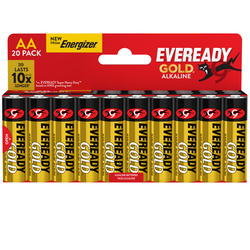 BLISTER 20 PILE STILO ALKALINE AA 1,5V ENERGIZER