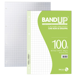 Ricambi forati rinforzati BandUP A4 100gr 40fg 10mm BM