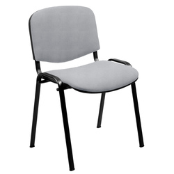 SEDIA ATTESA Dado D5S/PT vera pelle TOP grigio chiaro senza BRACCIOLI