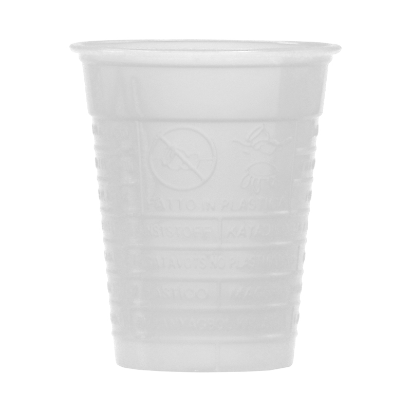 100 BICCHIERI 200CC BIANCO MONOUSO DOPLA