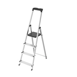 Scala in alluminio 4 gradini Verdelook