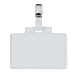 100 portanome Pass 3E 9,5x6cm c/clip in metallo Sei Rota