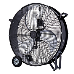 Ventilatore industriale da terra c/ruote D60cm 3 velocitA' 180W MF 2460IND