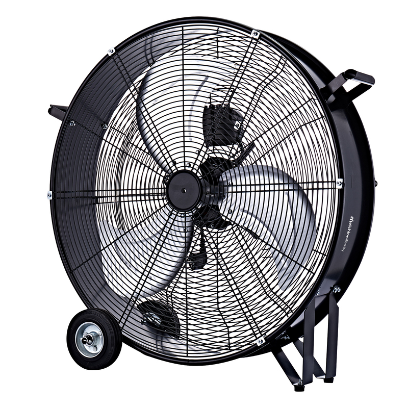 Ventilatore industriale da terra c/ruote D60cm 3 velocitA' 180W MF 2460IND