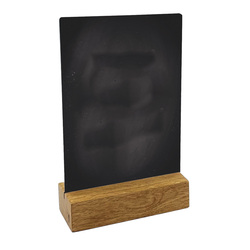Supporto scrivibile con base in legno massello A6 -10