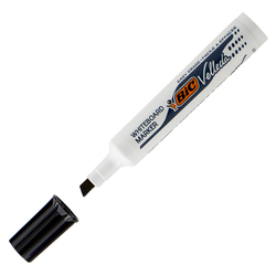 Pennarello VELLEDA 1791 punta scalpello whiteboard nero BICÂ®