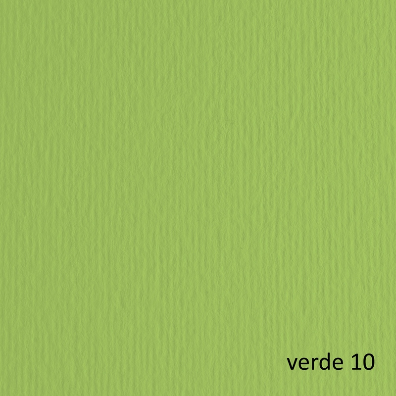 BLISTER 10FG CARTONCINO 70X100 220GR VERDE PISELLO 110 FABRIANO ELLE ERRE