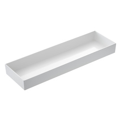 Vassoio Venezia in melamina GN 2/4 - 53x16