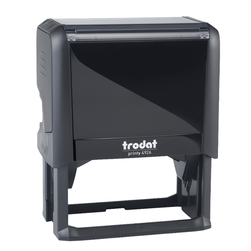 Timbro Original Printy 4.0 4926 75x38mm10righe autoinch. personalizzabile TRODAT