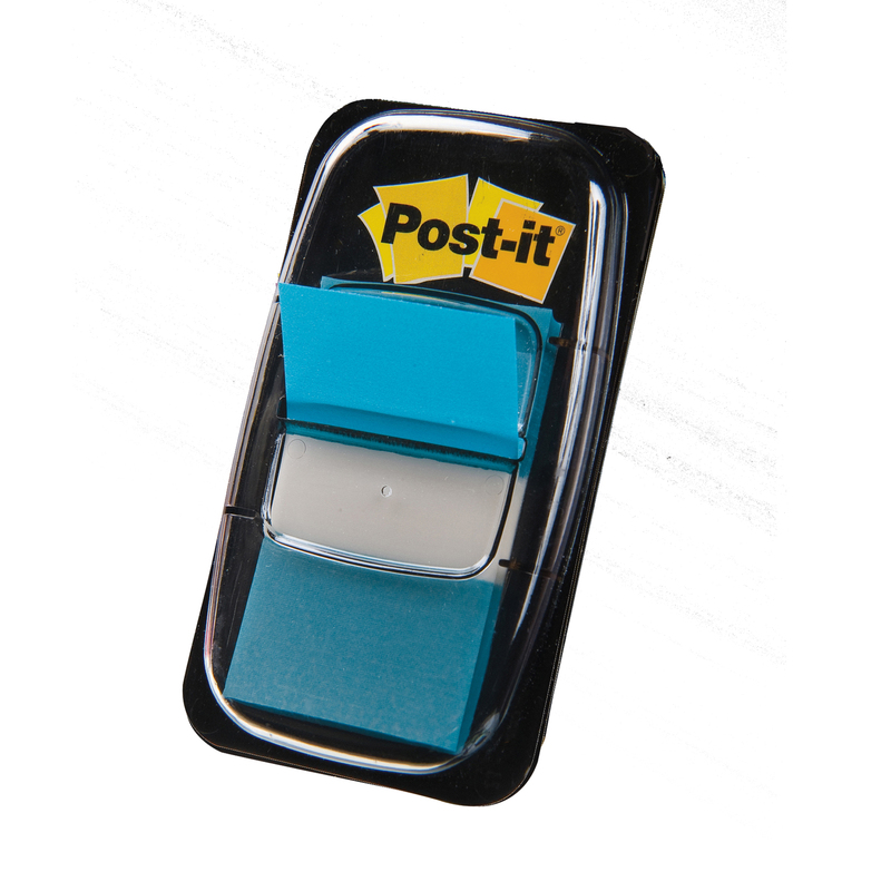 SEGNAPAGINA Post-itR 680-23 BLU VIVACE 25.4X43.6MM 50FOGLIETTI