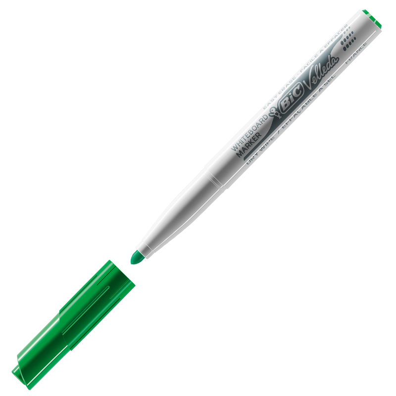 Pennarello VELLEDA 1741 punta tonda whiteboard verde BICR