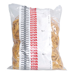 ELASTICO GOMMA GIALLO D80 SACCO DA 1KG