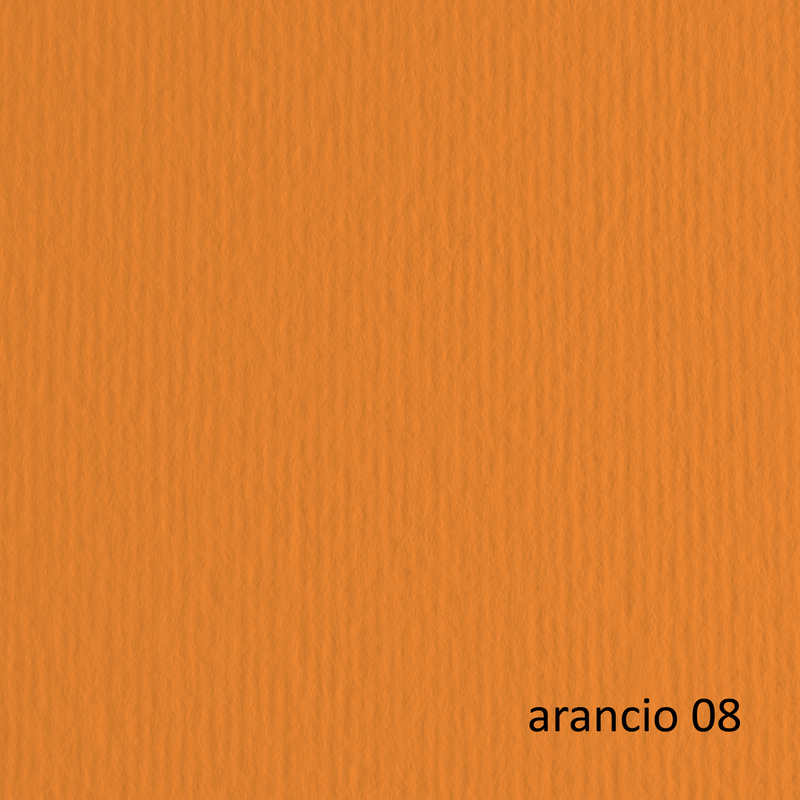 BLISTER 20FG CARTONCINO 50X70 220GR ARANCIO 108 FABRIANO ELLE ERRE