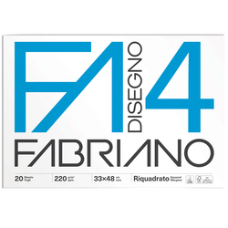 ALBUM FABRIANO4 (33X48CM) 220GR 20FG LISCIO SQUADRATO