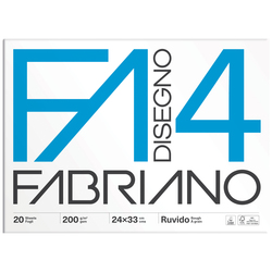 ALBUM FABRIANO4 (24X33CM) 200GR 20FG RUVIDO