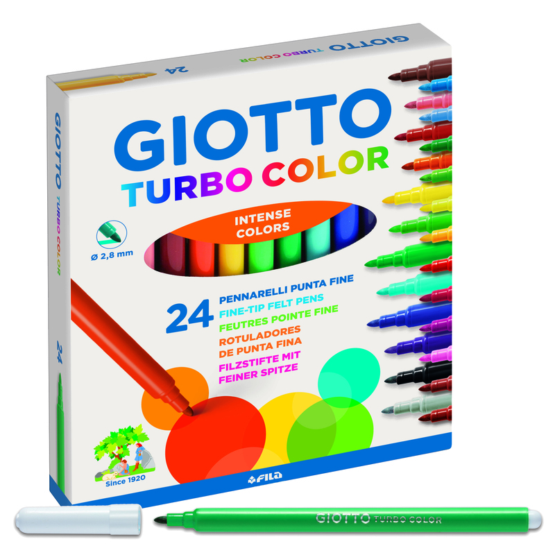 ASTUCCIO 24 PENNARELLI TURBOCOLOR GIOTTO