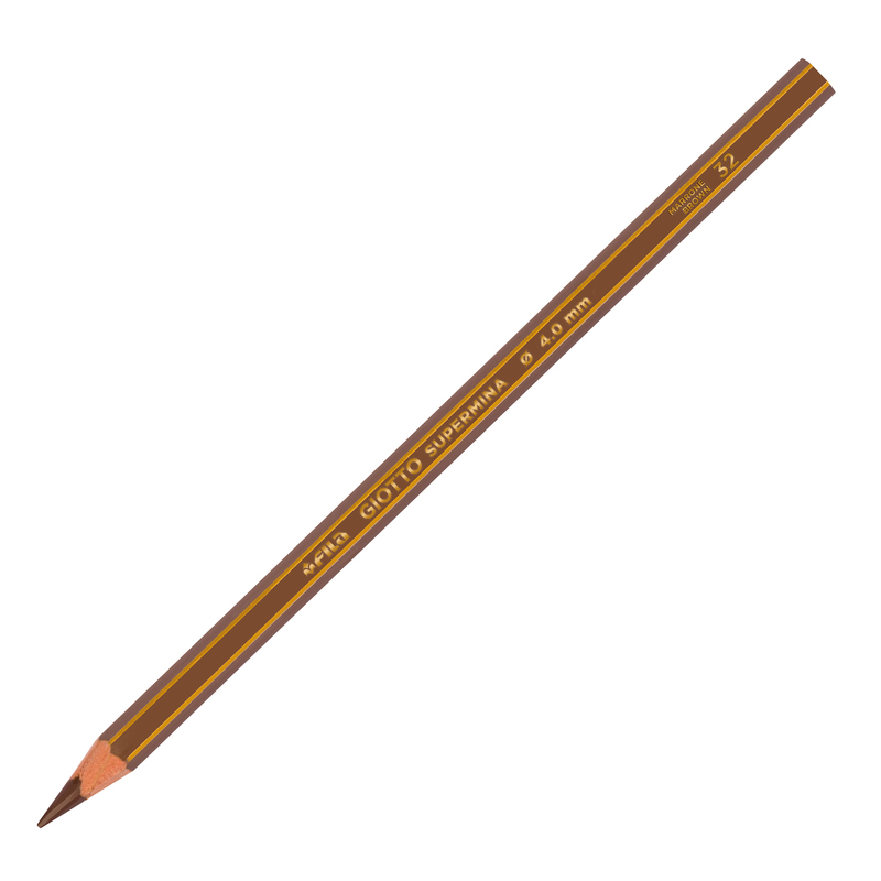 Pastello Giotto Supermina monocolore marrone 32