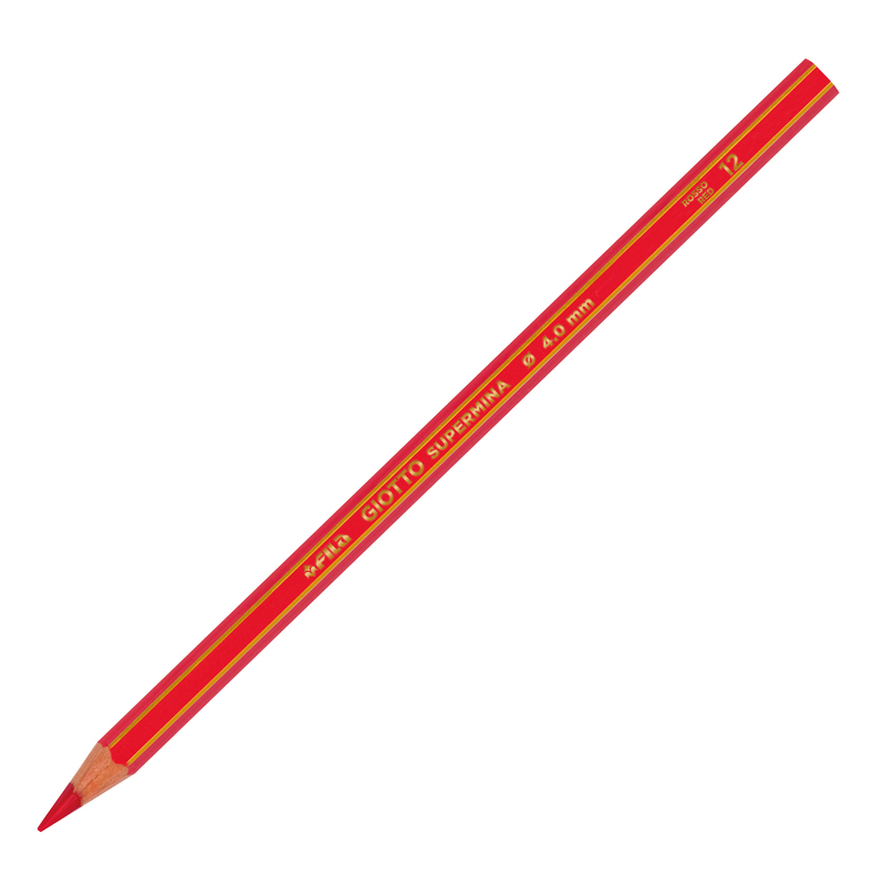 Pastello Giotto Supermina monocolore rosso 12