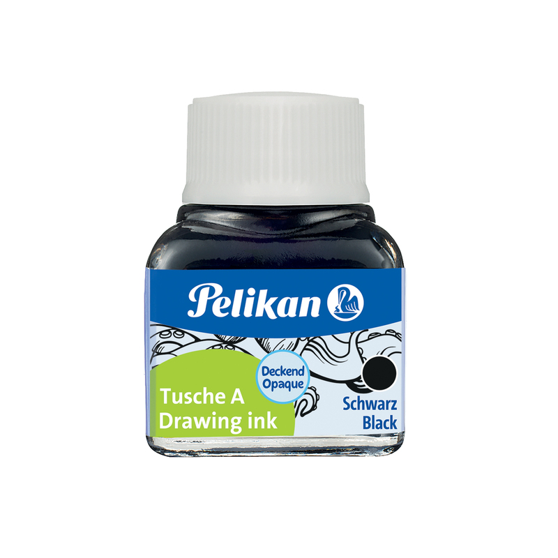 INCHIOSTRO DI CHINA 523 NERO PERLA 17 10ML PELIKAN (0AUC17)
