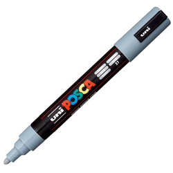 Marcatore UNI POSCA PC5M p.media 1,8-2,5mm grigio UNI MITSUBISHI