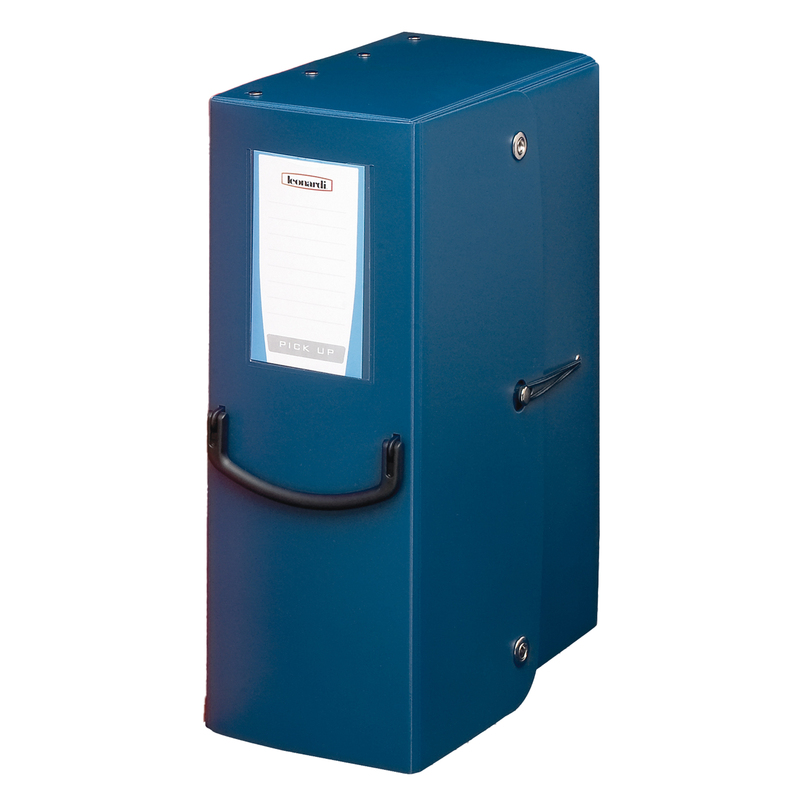 SCATOLA ARCHIVIO PICK UP BLU 35X25 D.16CM FELLOWES