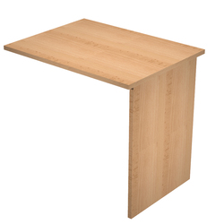 Allungo reversibile dx/sx 80x60cm Faggio scrivanie Easy fianchi pannello