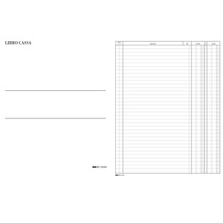 LIBRO CASSA 31X24,5 100PAG. E2593