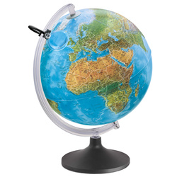 GLOBO GEOGRAFICO ILLUMINATO LUMIERISSIMO Ã 30CM Tecnodidattica