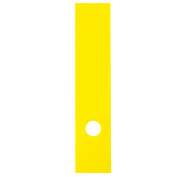 Busta 10 copridorso CDR-P PVC adesivi giallo 7x34,5cm SEI ROTA