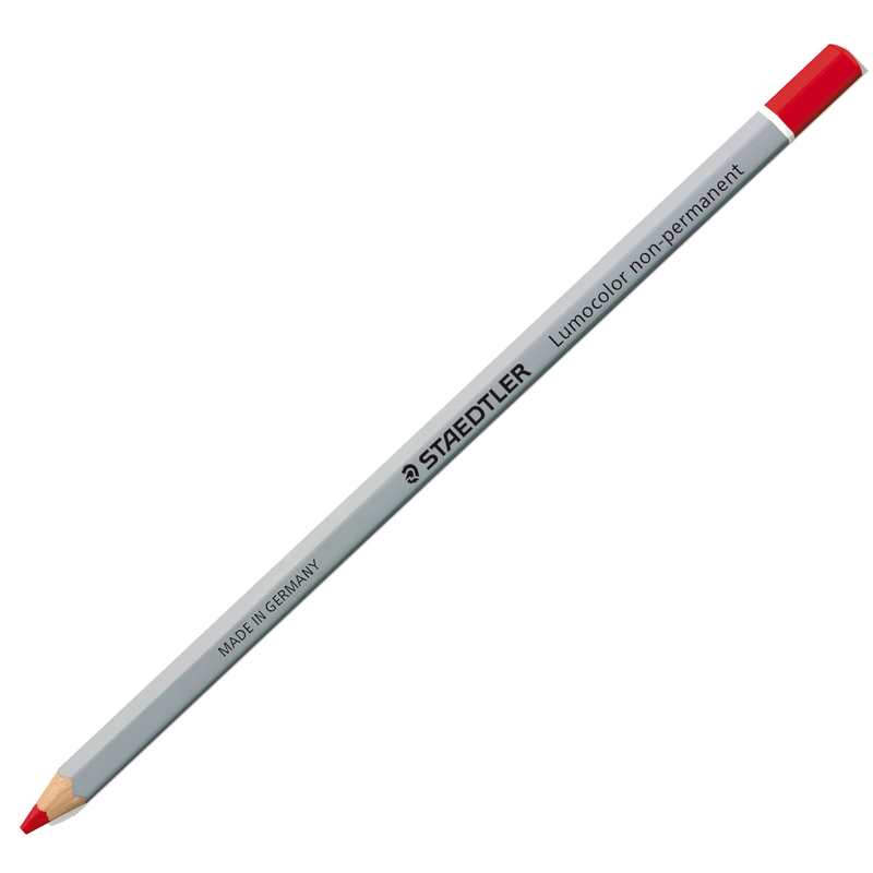 MATITA LUMOCOLORR NON PERMANENTE OMNICHROM ROSSA STAEDTLER
